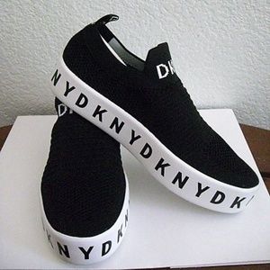 DKNY Black Banson Platform Sneaker